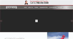 Desktop Screenshot of maximumtowing.com